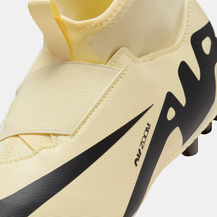 Nike Kids' Jr. Mercurial Zoom Superfly 9 Academy Artificial-Grass Football Shoe Ivory Nike Kids' Jr. Mercurial Zoom Superfly 9 Academy Artificial-Grass Football Shoe Ivory image number 5