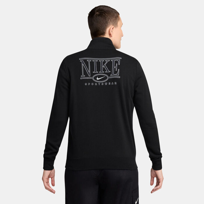 Nike Women's Sportswear Club Fleece 1/4-Zip Top Black Nike Women's Sportswear Club Fleece 1/4-Zip Top Black image number 1