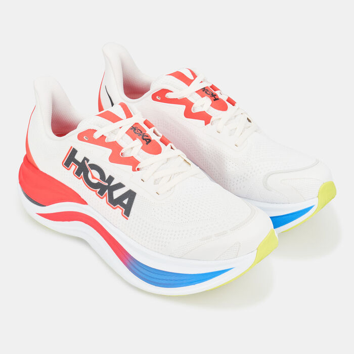 HOKA Men's Skyward X Running Shoes White HOKA Men's Skyward X Running Shoes White image number 1