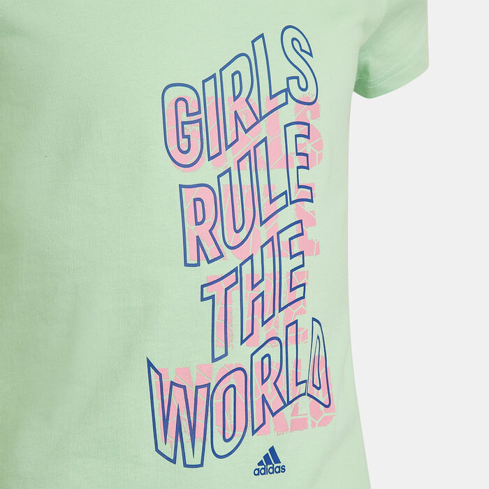 adidas Kids' G PWR GT T-Shirt Green adidas Kids' G PWR GT T-Shirt Green image number 4