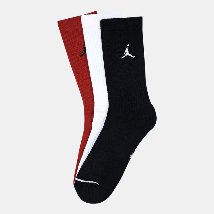 Jordan Everyday Crew Socks (3 Pairs) Multi-Color Jordan Everyday Crew Socks (3 Pairs) Multi-Color image number 0
