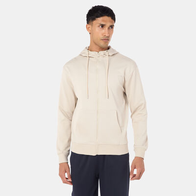 Sun and Sand Sports Men's Full-Zip Hoodie Beige