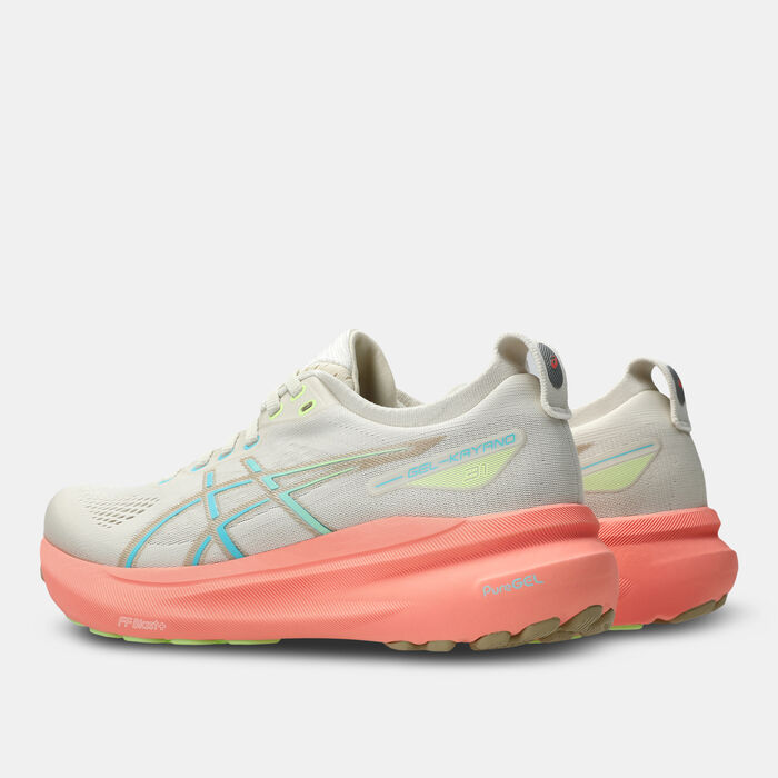 ASICS Women's GEL-KAYANO 31 Running Shoes Beige ASICS Women's GEL-KAYANO 31 Running Shoes Beige image number 2