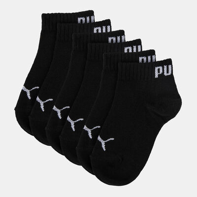 PUMA Kids' Quarter Socks (3 Pairs) Black PUMA Kids' Quarter Socks (3 Pairs) Black