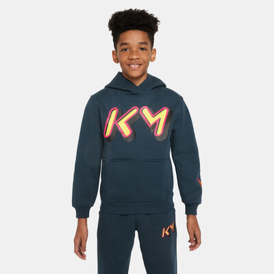 Nike Kids' Kylian Mbappé Club Fleece Hoodie (Older Kids) Blue