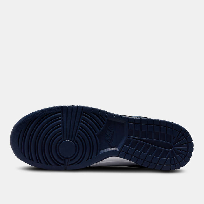 Nike Men's Dunk Low Retro Shoes Blue Nike Men's Dunk Low Retro Shoes Blue image number 6