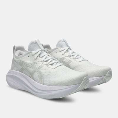 ASICS Men's GEL-NIMBUS 27 Running Shoes White ASICS Men's GEL-NIMBUS 27 Running Shoes White