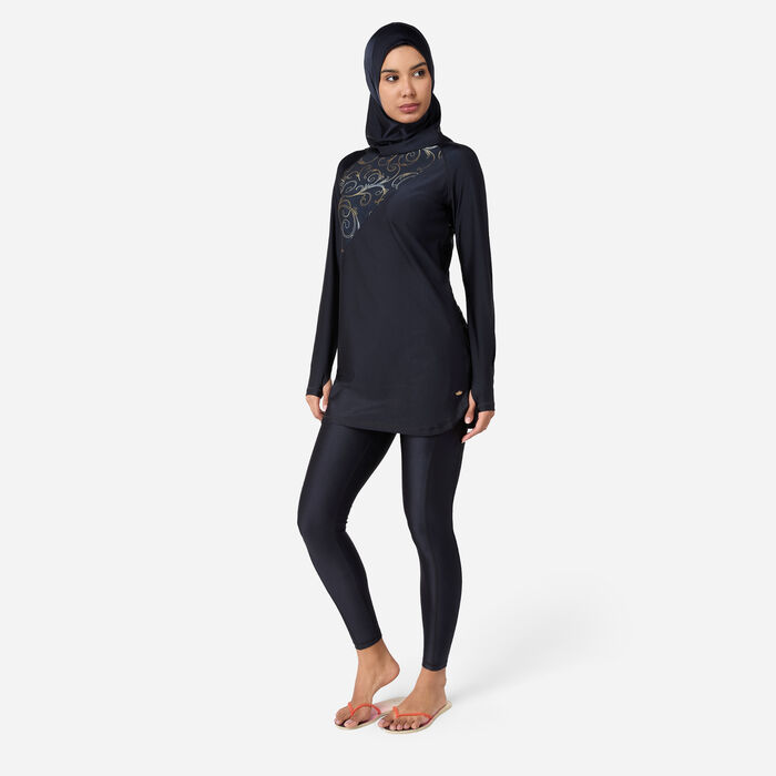 COEGA Women's Modest 2-Piece Swimsuit Black COEGA Women's Modest 2-Piece Swimsuit Black image number 0