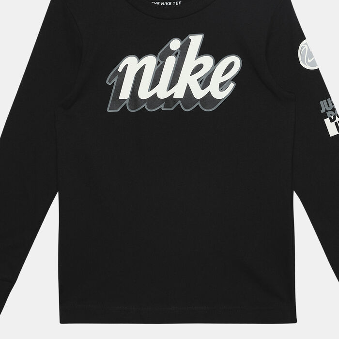 Nike Kids' Nothing But Net Long Sleeve T-Shirt (Younger Kids) Blue Nike Kids' Nothing But Net Long Sleeve T-Shirt (Younger Kids) Blue image number 2