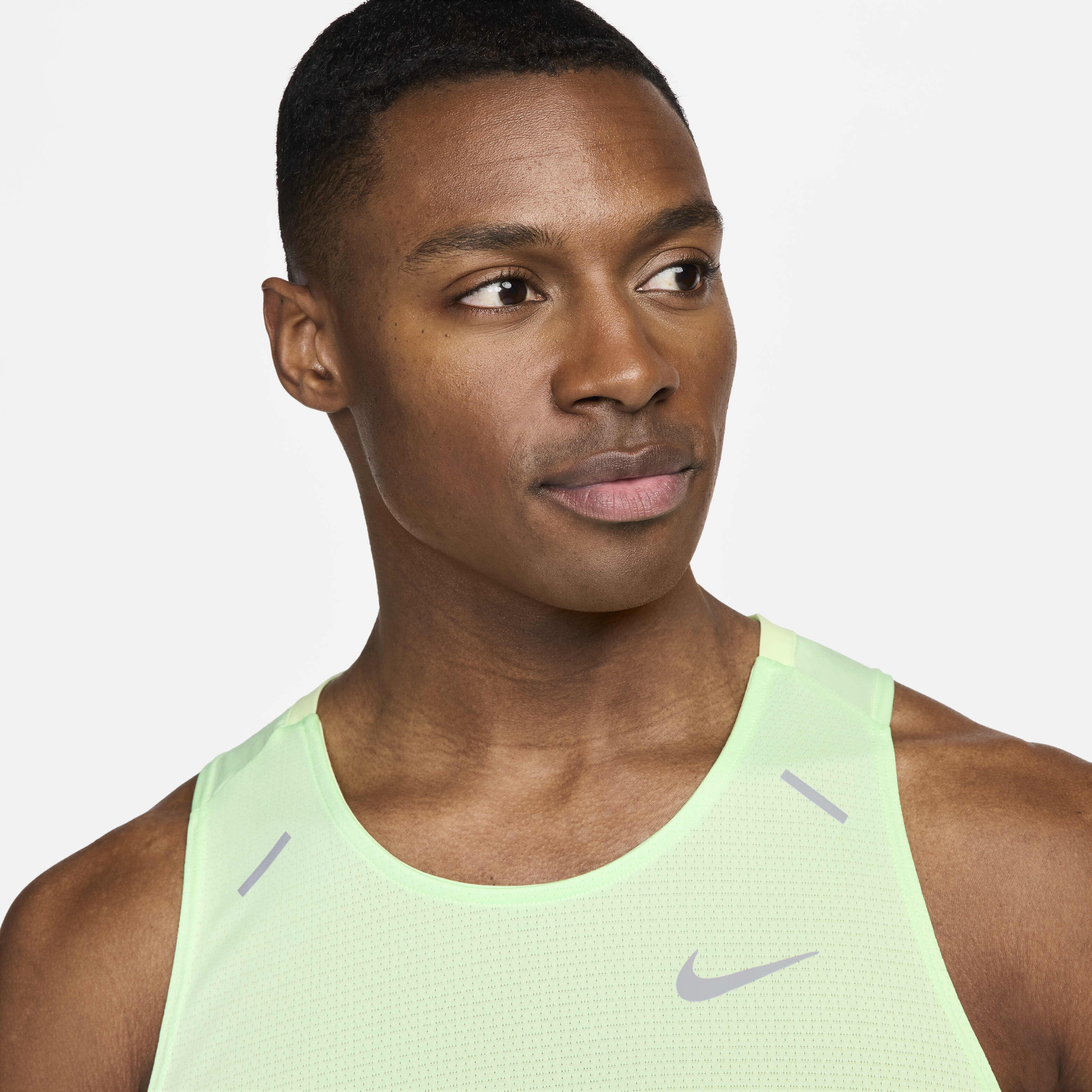Men s Rise 365 Dri FIT Running Tank Top Green Nike in KSA SSS