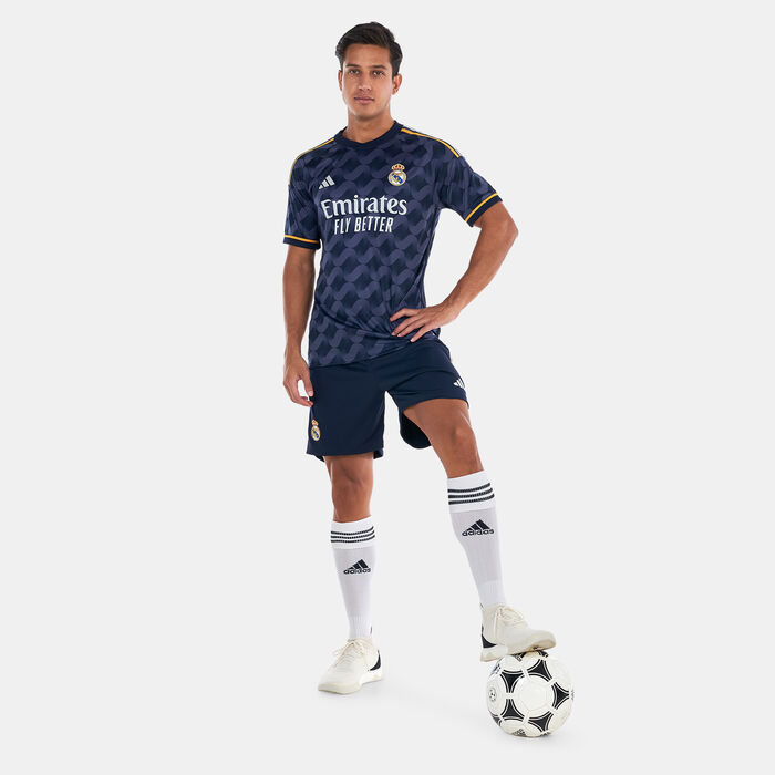 adidas Men's Real Madrid Away Jersey - 2023/24 Blue adidas Men's Real Madrid Away Jersey - 2023/24 Blue image number 2