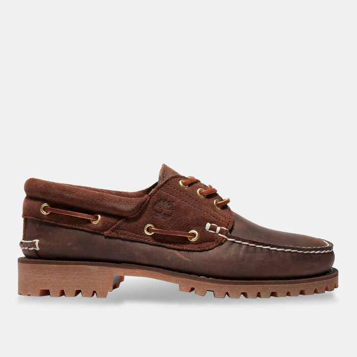 Timberland Men's Authentic Boat Shoes Brown Timberland Men's Authentic Boat Shoes Brown image number 0