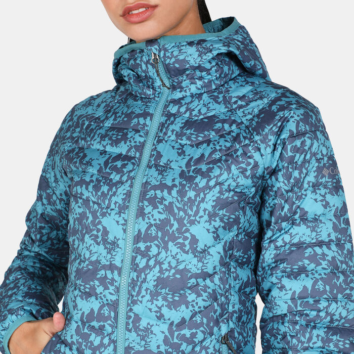 Columbia Women's Powder Lite™ Hooded Jacket Blue image number 3