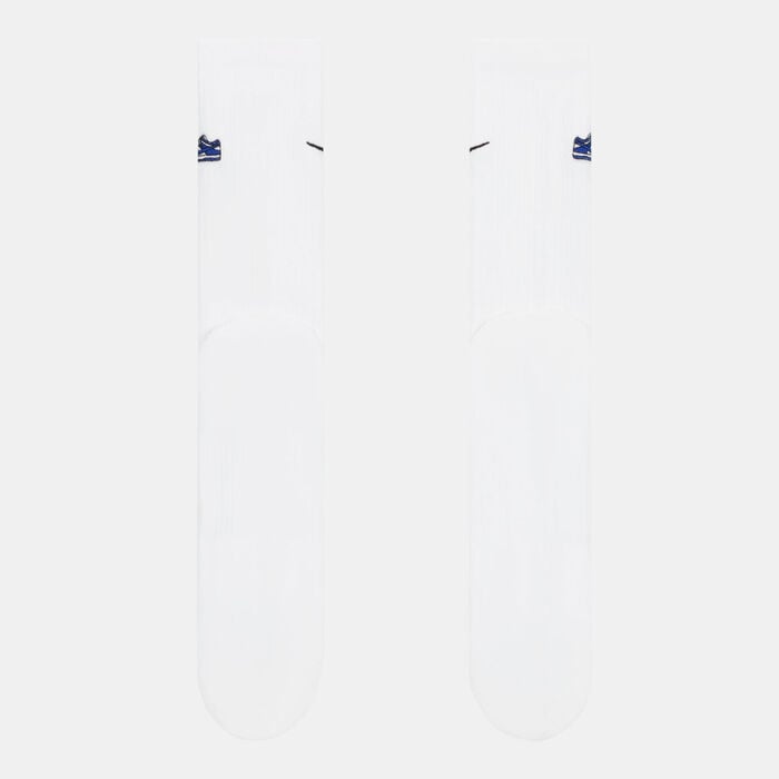 Nike Everyday Plus Cushioned Crew Socks White Nike Everyday Plus Cushioned Crew Socks White image number 2