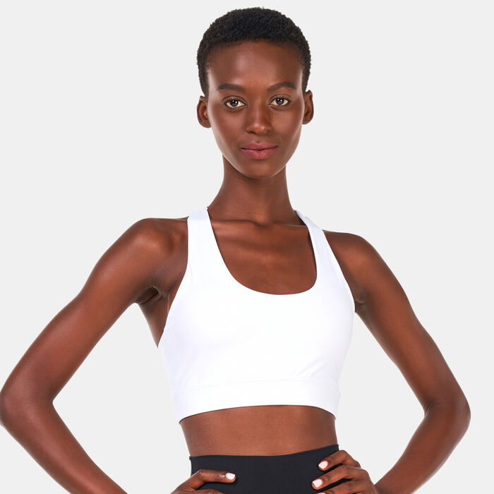 SQUATWOLF Women's Core Agile Sports Bra White image number 0