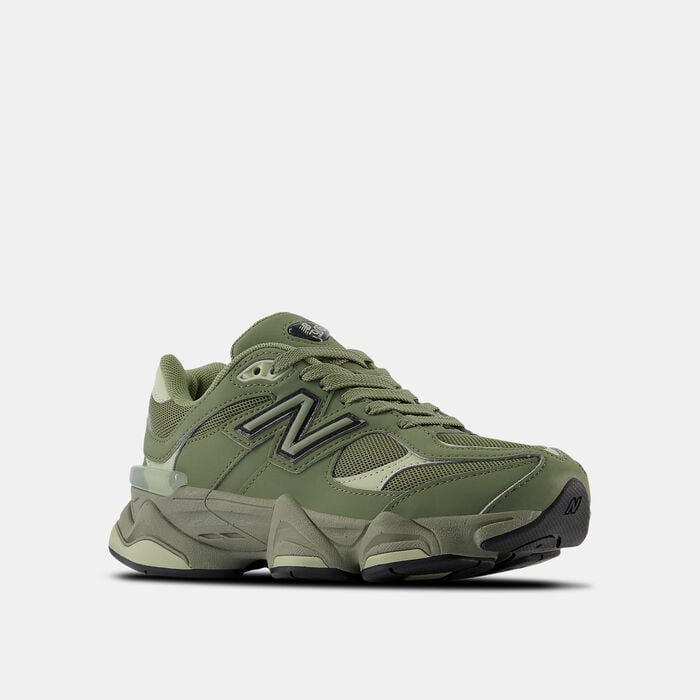 New Balance Kids' 9060 Shoes Green New Balance Kids' 9060 Shoes Green image number 1
