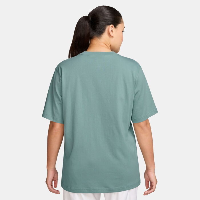Nike Women's Sportswear T-Shirt Grey Nike Women's Sportswear T-Shirt Grey image number 1