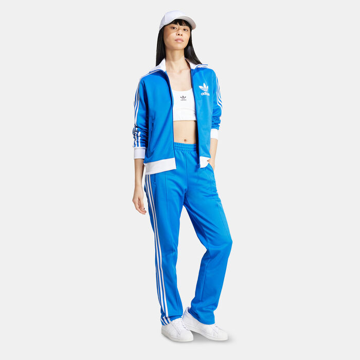 adidas Originals Women's Beckenbauer Track Pants Blue adidas Originals Women's Beckenbauer Track Pants Blue image number 2