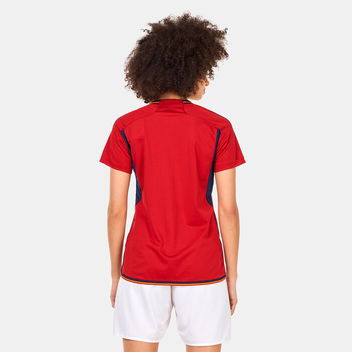 adidas Women's Spain Home Jersey - 2022 Red image number 1