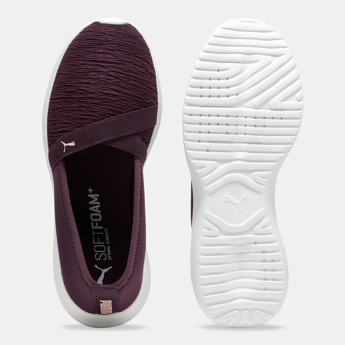 PUMA Women's Adelina Slip-On Shoe Purple PUMA Women's Adelina Slip-On Shoe Purple image number 3