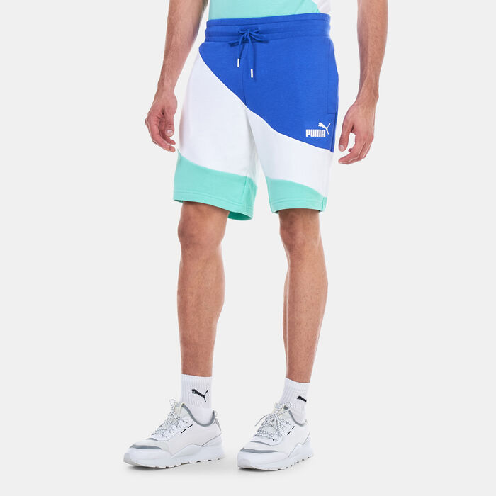 PUMA Men's Power Cat Shorts White PUMA Men's Power Cat Shorts White image number 0
