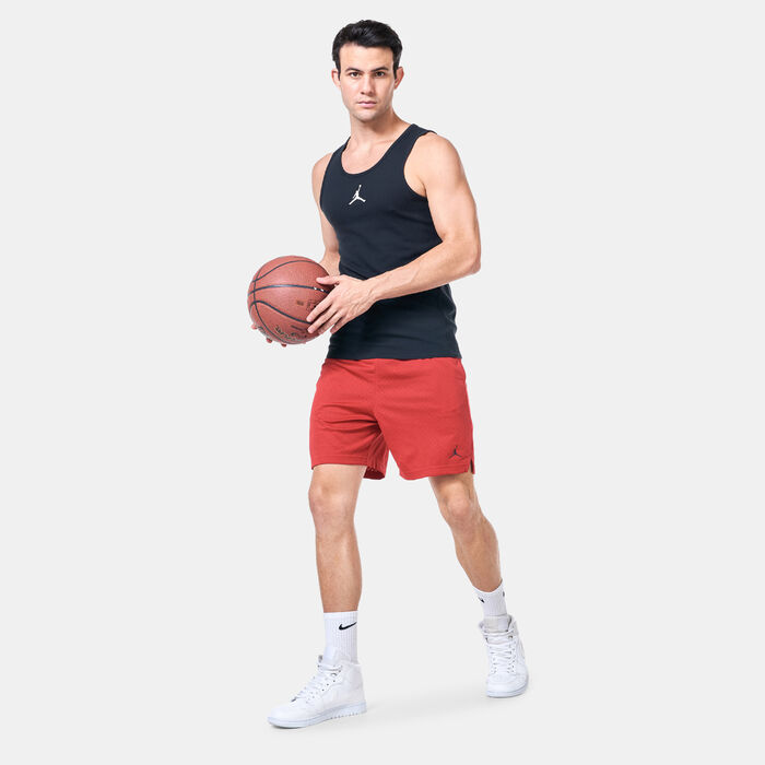 Jordan Men's Sport Dri-FIT Mesh Basketball Shorts Red Jordan Men's Sport Dri-FIT Mesh Basketball Shorts Red image number 2