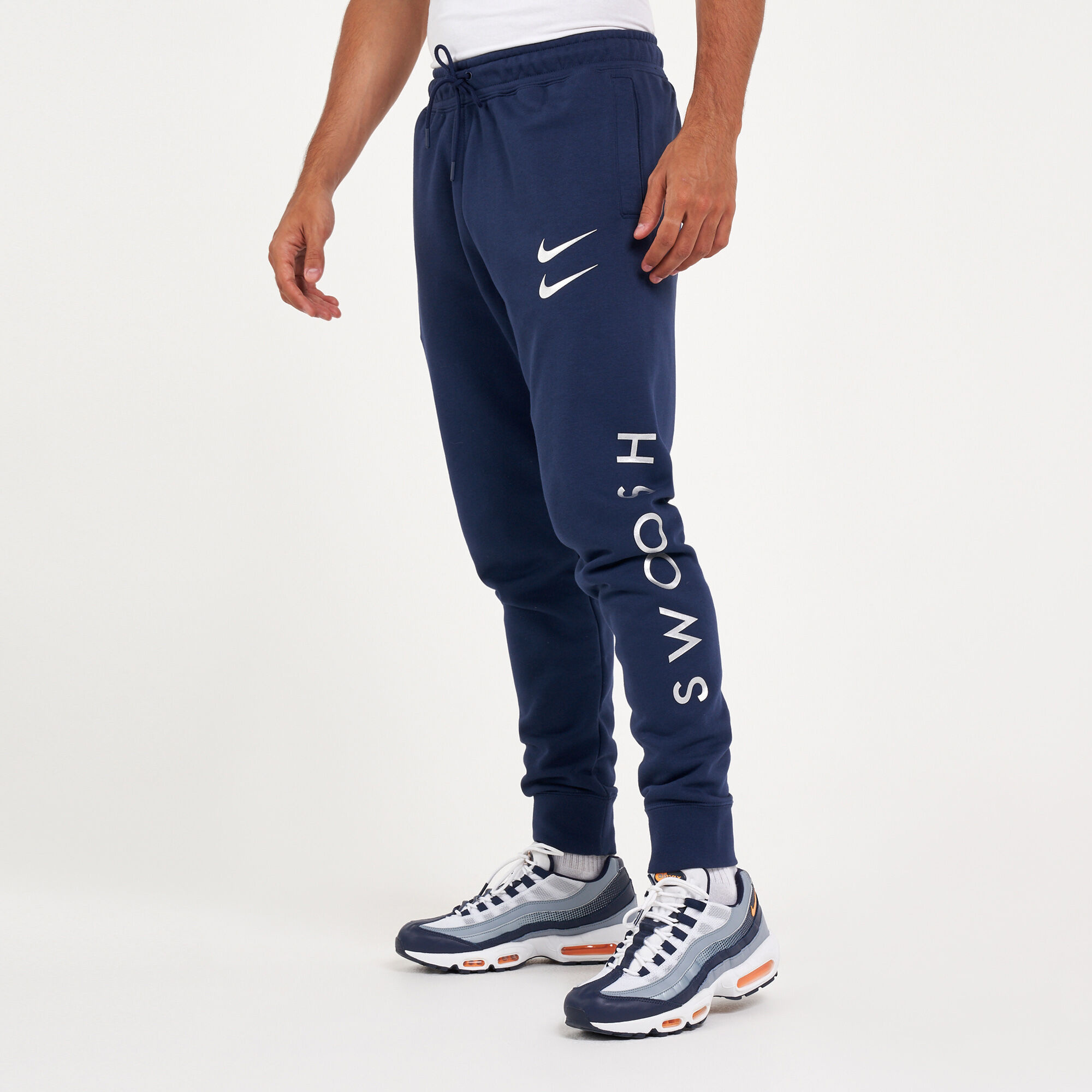 Nike Sportswear Swoosh Pants Grey | Dressinn