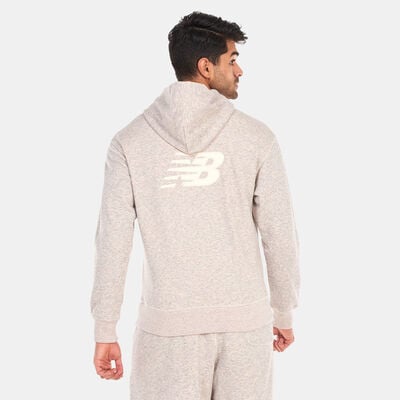 New Balance NB Athletics Undyed Sweat Hoodie Grey New Balance NB Athletics Undyed Sweat Hoodie Grey