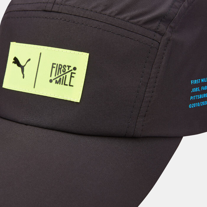 PUMA Men's First Mile Cap Black PUMA Men's First Mile Cap Black image number 2