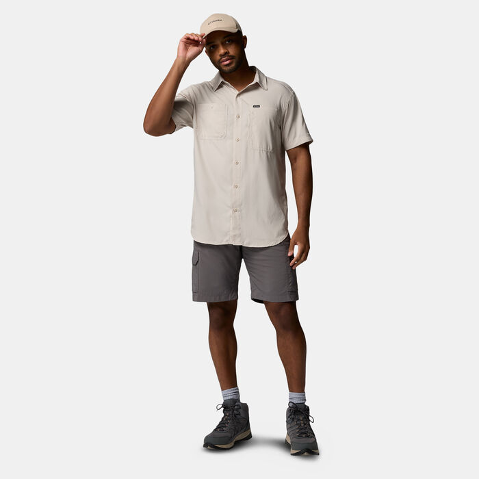 Columbia Men's Silver Ridge Utility Lite Hiking Shirt Beige Columbia Men's Silver Ridge Utility Lite Hiking Shirt Beige image number 2
