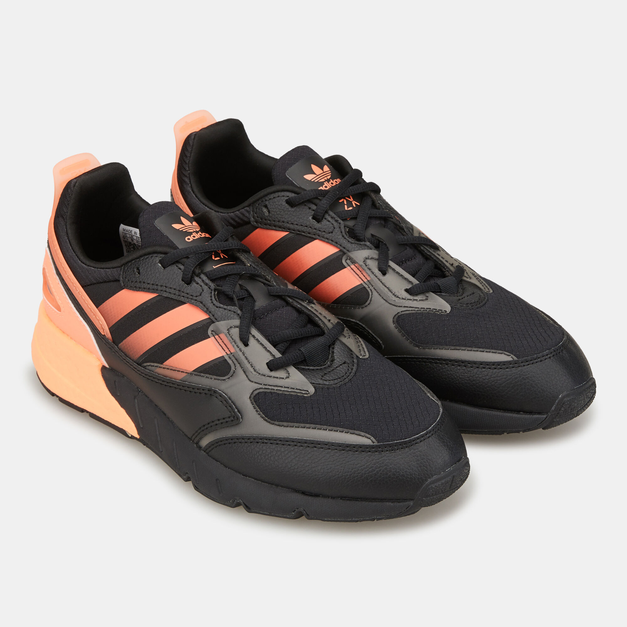 Shop adidas Originals Men's Zx 1K Boost 2.0 Shoe Black