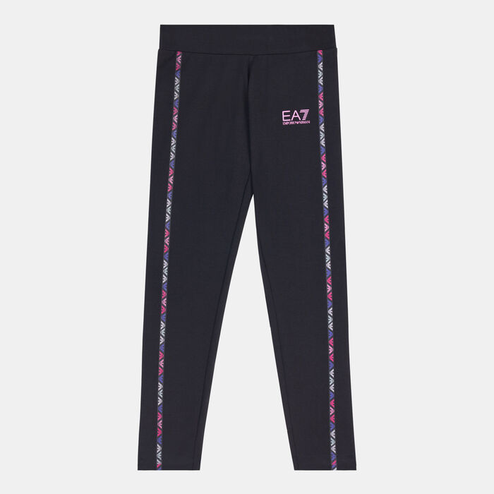 EA7 Emporio Armani Kids' Logo Series Leggings Black image number 0