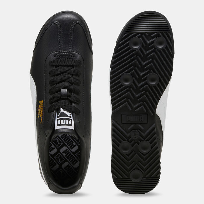 PUMA Men's Roma 24 Shoes Black PUMA Men's Roma 24 Shoes Black image number 3