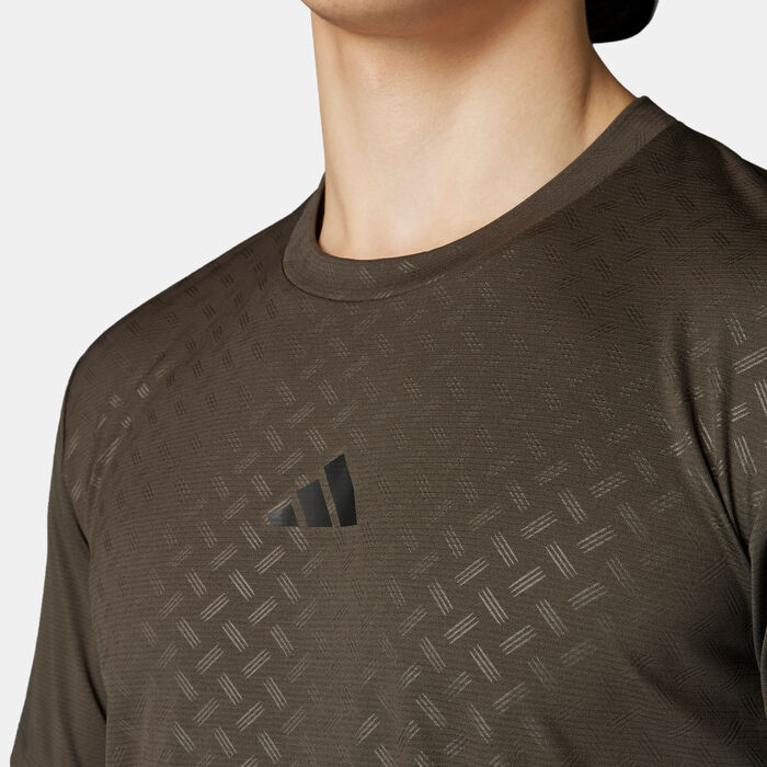 adidas Men's Power Training T-Shirt Green adidas Men's Power Training T-Shirt Green image number 3