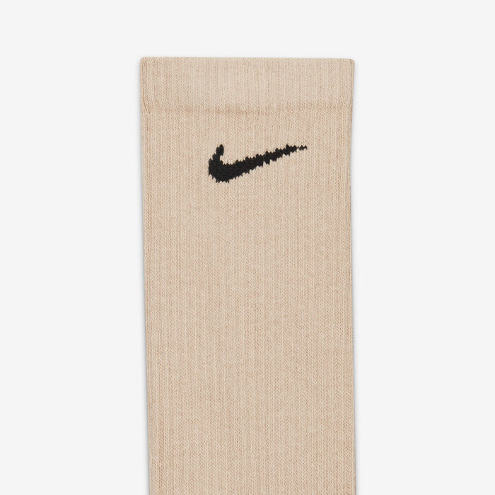 Nike Men's Everyday Plus Cushioned Training Crew Socks (6 Pairs) Beige Nike Men's Everyday Plus Cushioned Training Crew Socks (6 Pairs) Beige image number 3