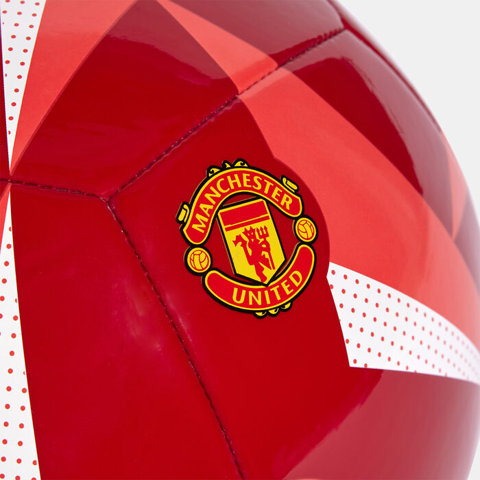 adidas Manchester United Home Club Football Red adidas Manchester United Home Club Football Red image number 2