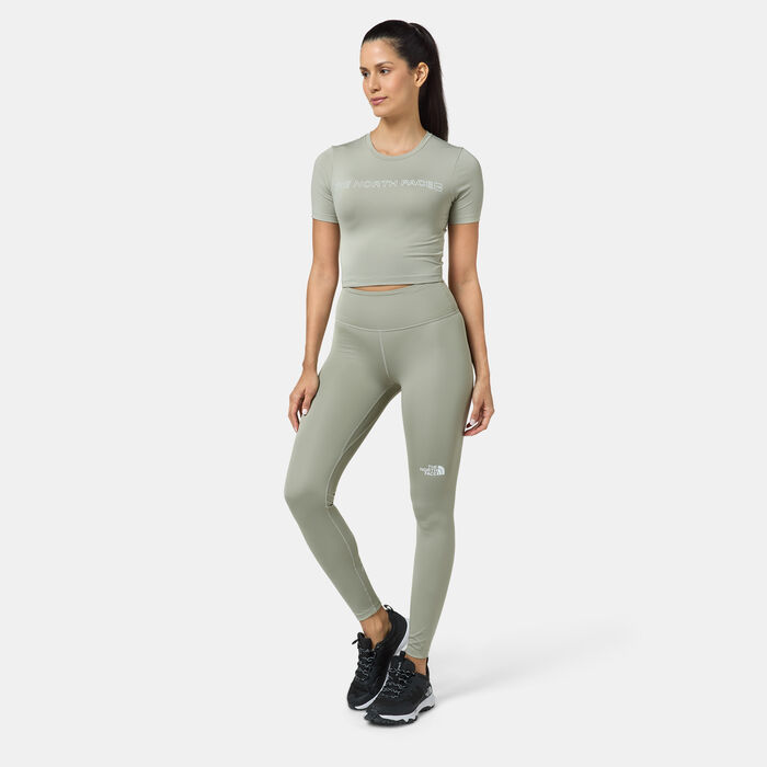 The North Face Women's Graphic Performance T-Shirt Grey image number 2