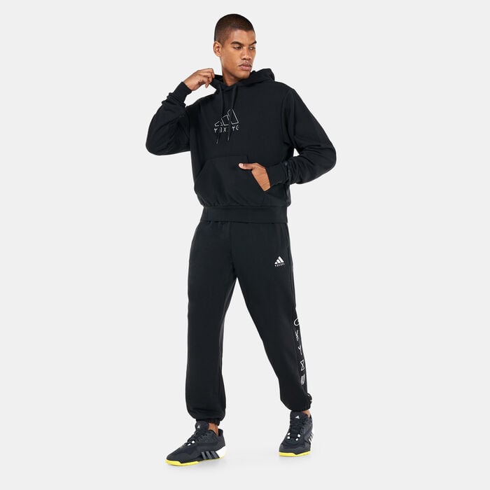adidas Men's Black Panther Graphic Hoodie Black adidas Men's Black Panther Graphic Hoodie Black image number 2