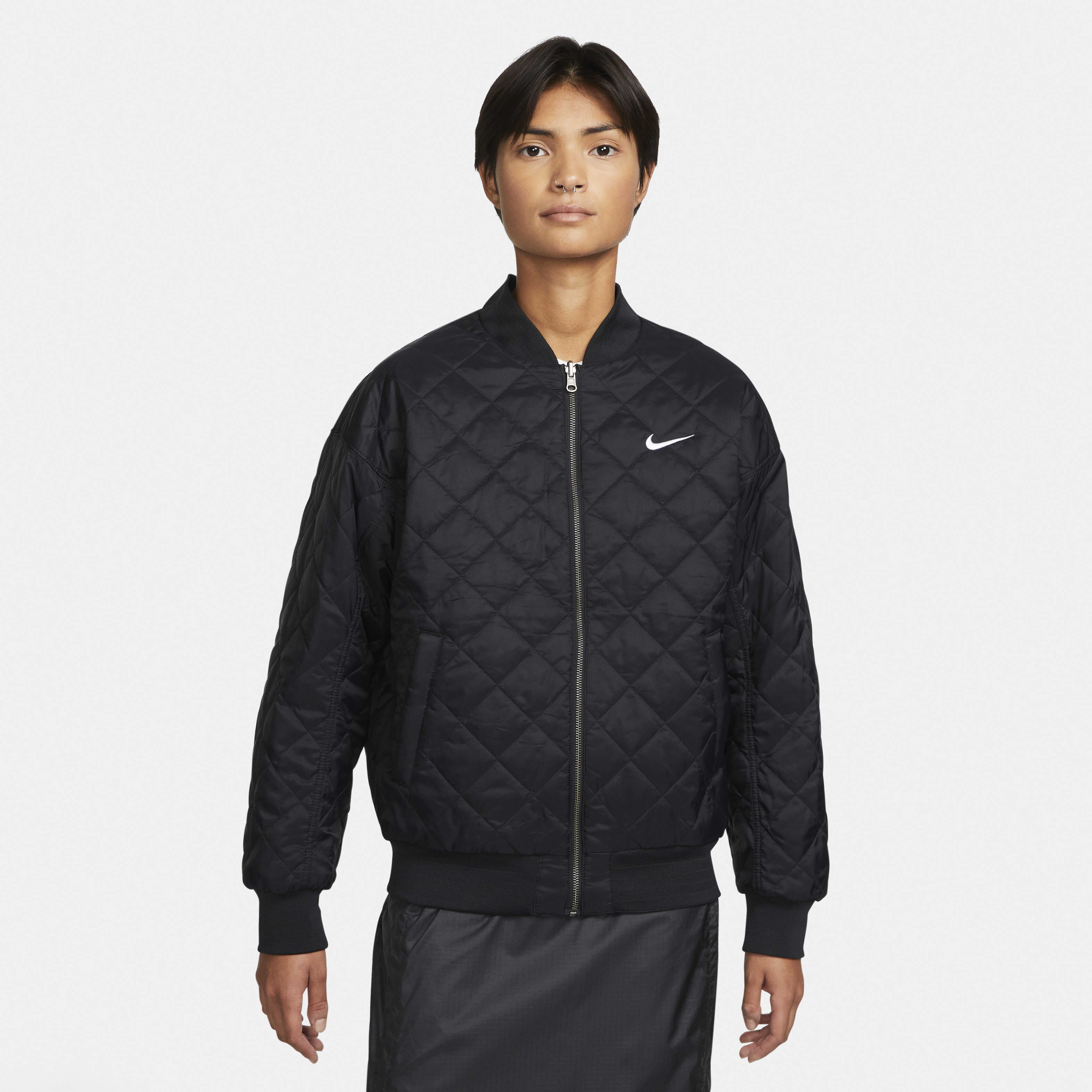 Nike women's varsity jacket outlet
