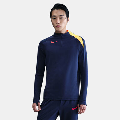 Nike Men's Strike Total 90 1/4-Zip Football Top Blue