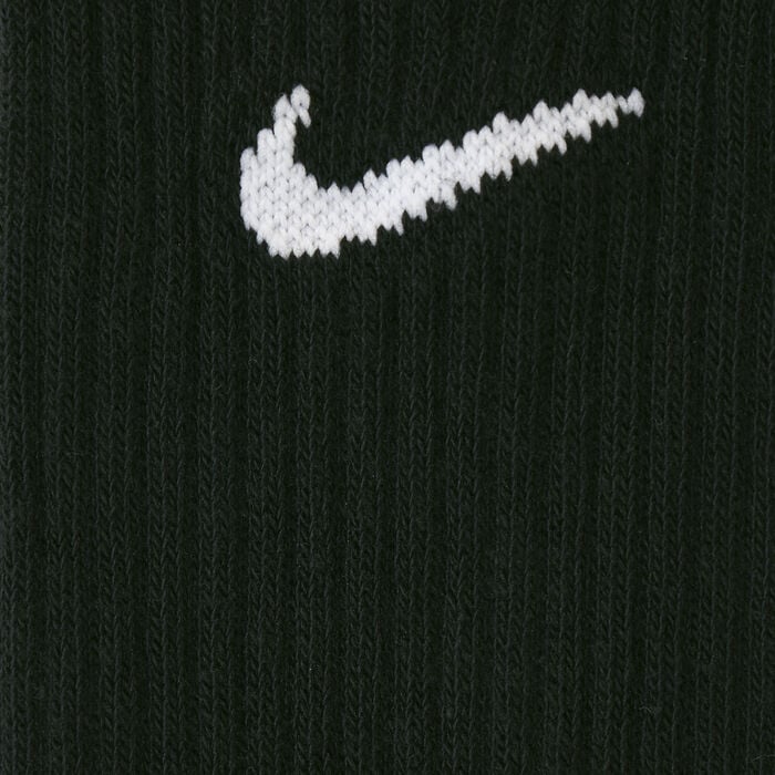 Nike Everyday Cushion Crew Socks (3 Pack) Black Nike Everyday Cushion Crew Socks (3 Pack) Black image number 1