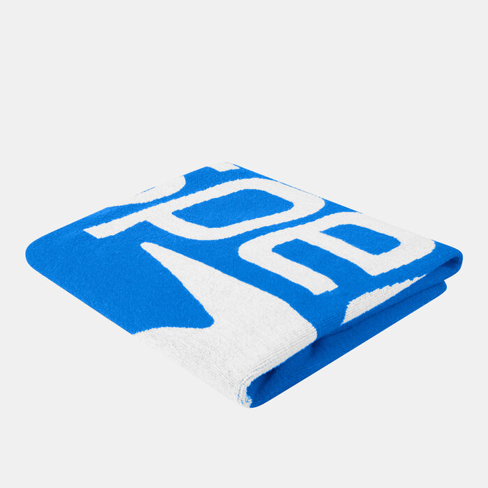 Speedo Logo Beach Towel Blue Speedo Logo Beach Towel Blue image number 0