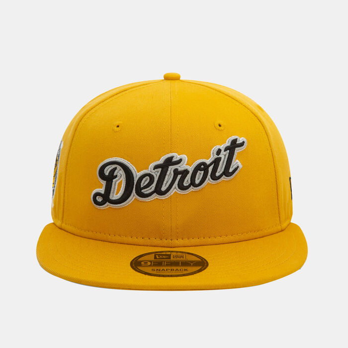 New Era Men's MLB Detroit Tigers Wordmark Patch 9FIFTY Cap yellow New Era Men's MLB Detroit Tigers Wordmark Patch 9FIFTY Cap yellow image number 0