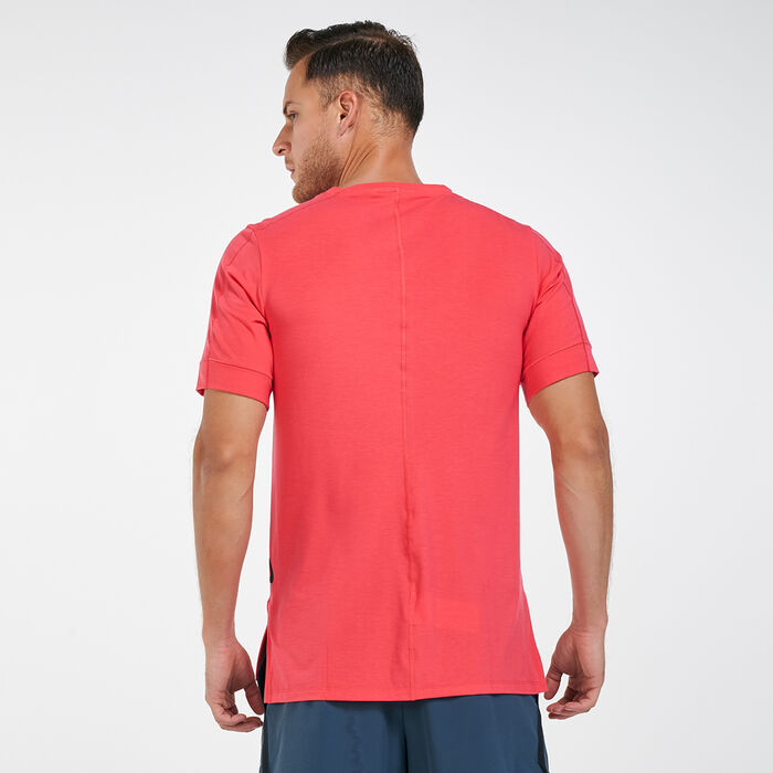 Nike Men's Dri-FIT T-Shirt Pink Nike Men's Dri-FIT T-Shirt Pink image number 1