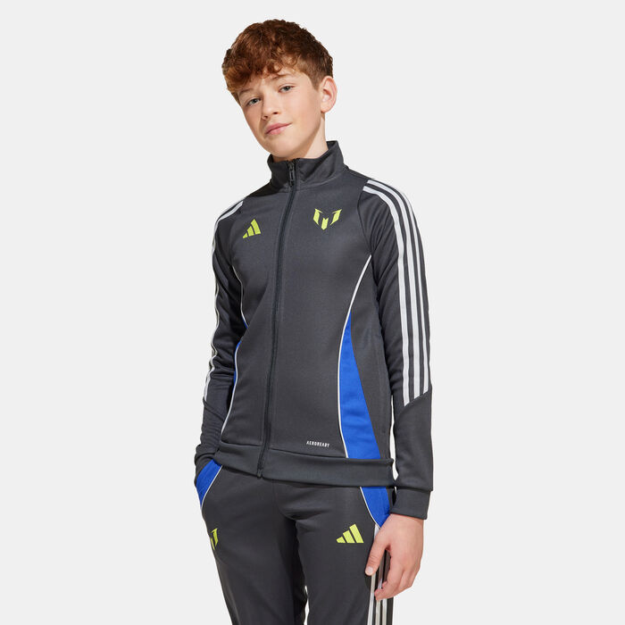 adidas Kids' Messi Jacket Grey adidas Kids' Messi Jacket Grey image number 0