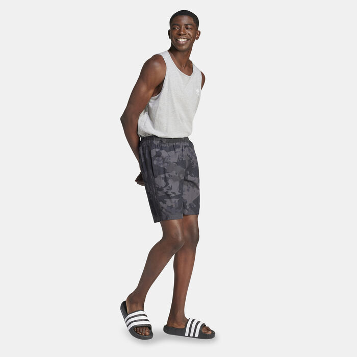 adidas Men's Camo Printed Swimming Shorts Multi-Color adidas Men's Camo Printed Swimming Shorts Multi-Color image number 2