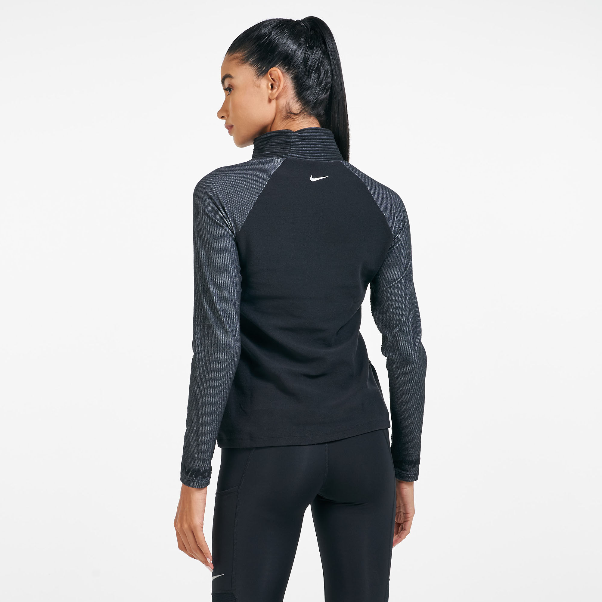 Nike pro hyperwarm long sleeve womens deals