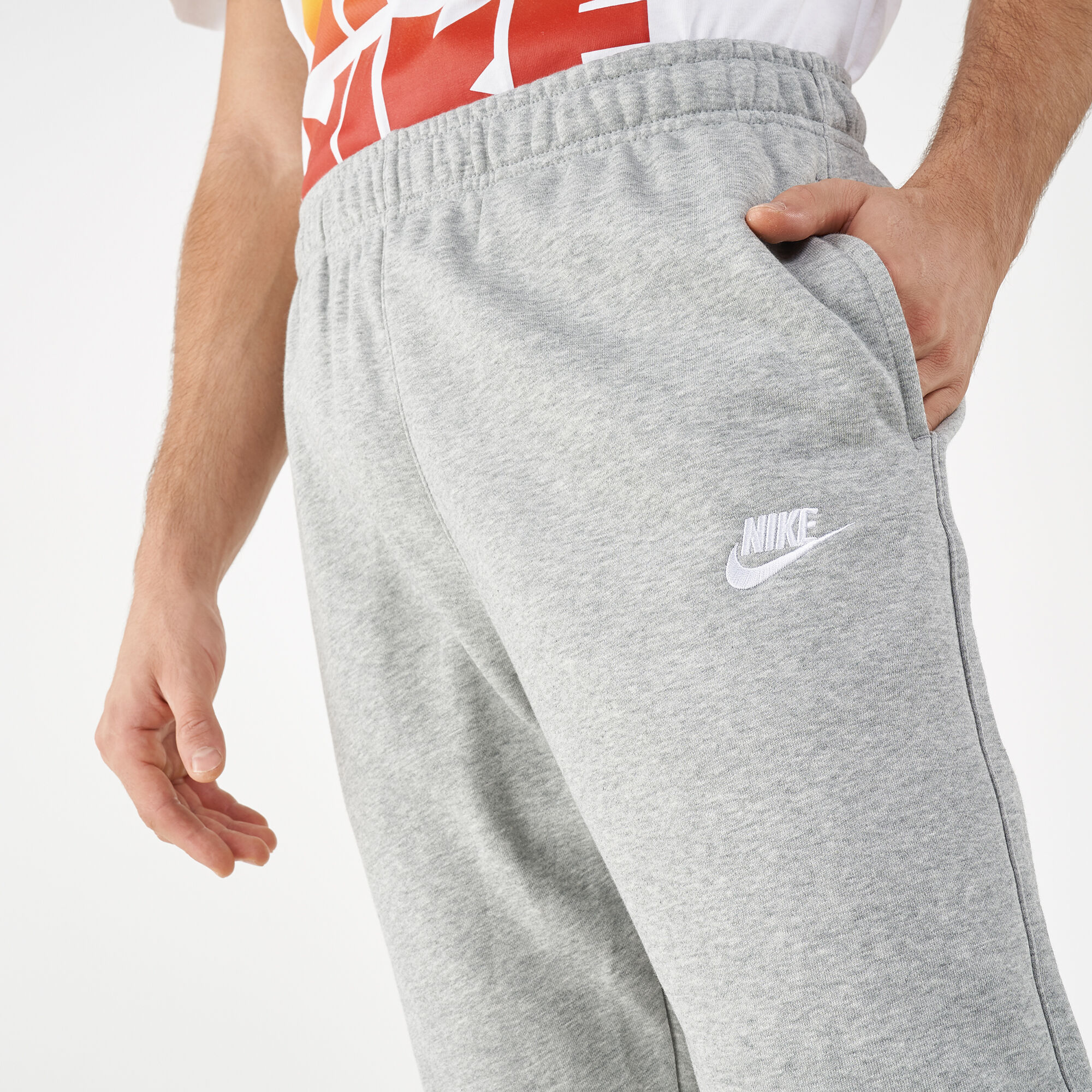 Nike sportswear hot sale club joggers grey