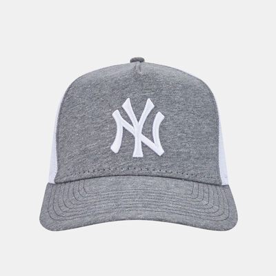 New Era Men's New York Yankees Jersey Trucker Cap Grey