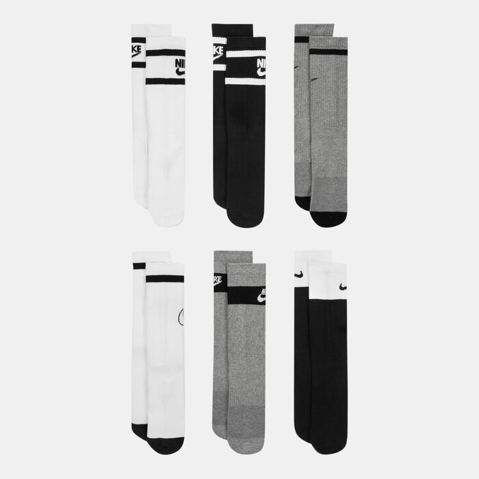 Nike Kids' Everyday Cushioned Crew Socks - 6 Pack (Older Kids) Pink Nike Kids' Everyday Cushioned Crew Socks - 6 Pack (Older Kids) Pink image number 2